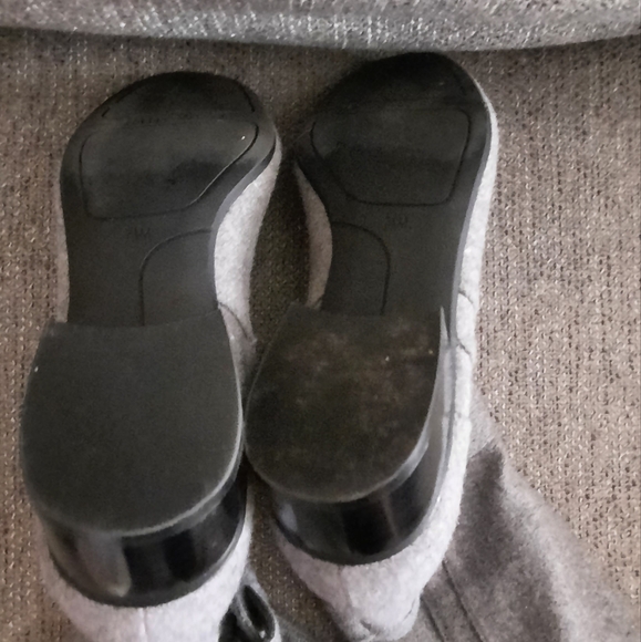 Nine west knee high gray zip up boots size 7.5 - Picture 6 of 6